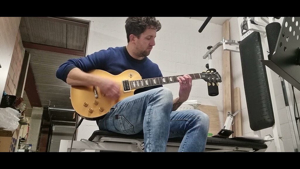Little improvisation while practicing power chords AudioVideo Of You Playing JustinGuitar